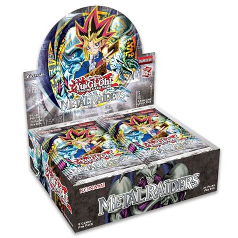 yu-gi-oh! metal raiders booster box